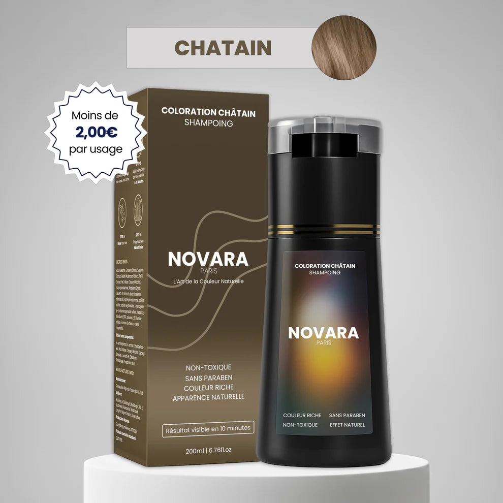 Shampoing colorant instantané