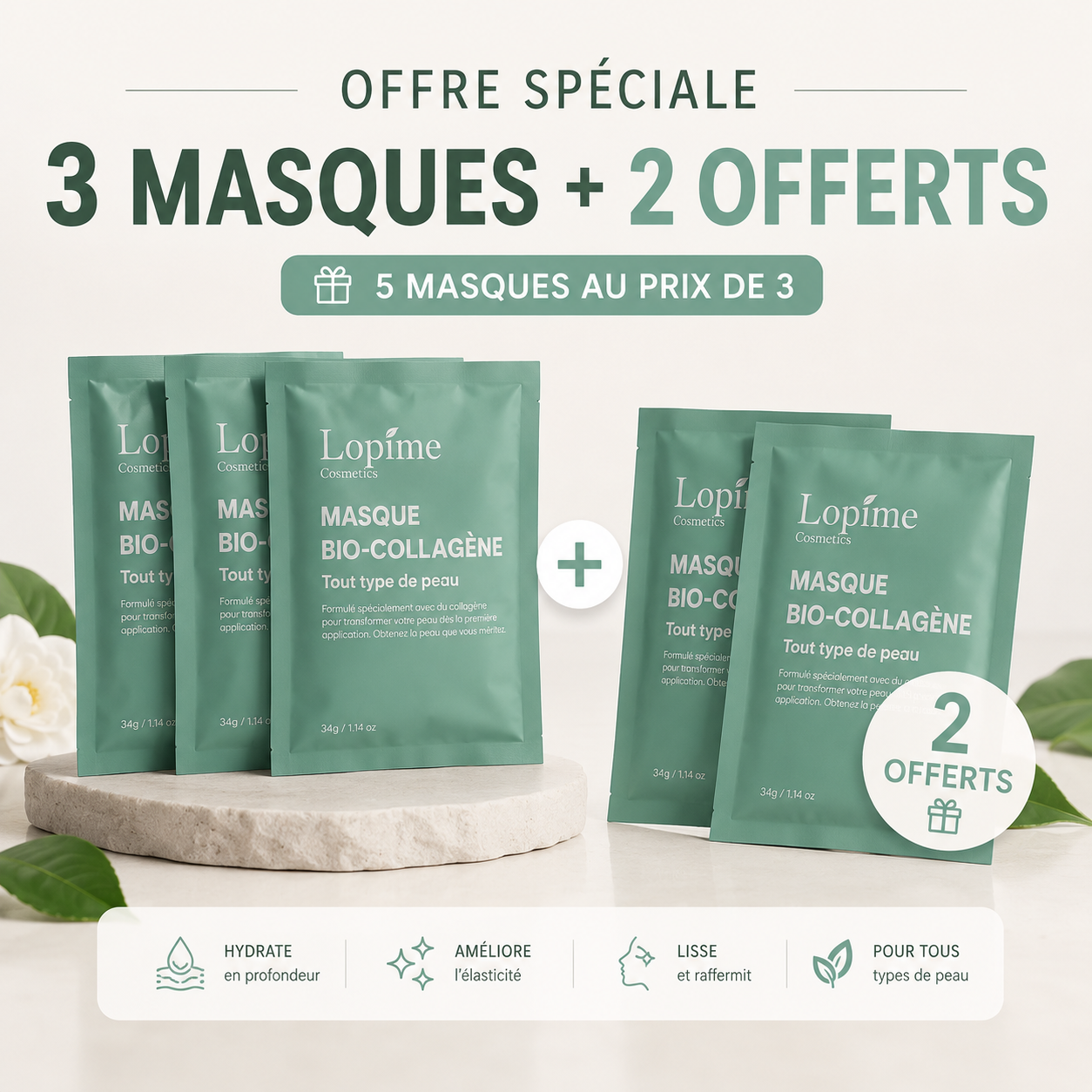 Lopime Bio-Collagen Masque